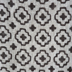 Woven Cotton Throw with Cross Pattern and Tassel Edge | 130×200cm